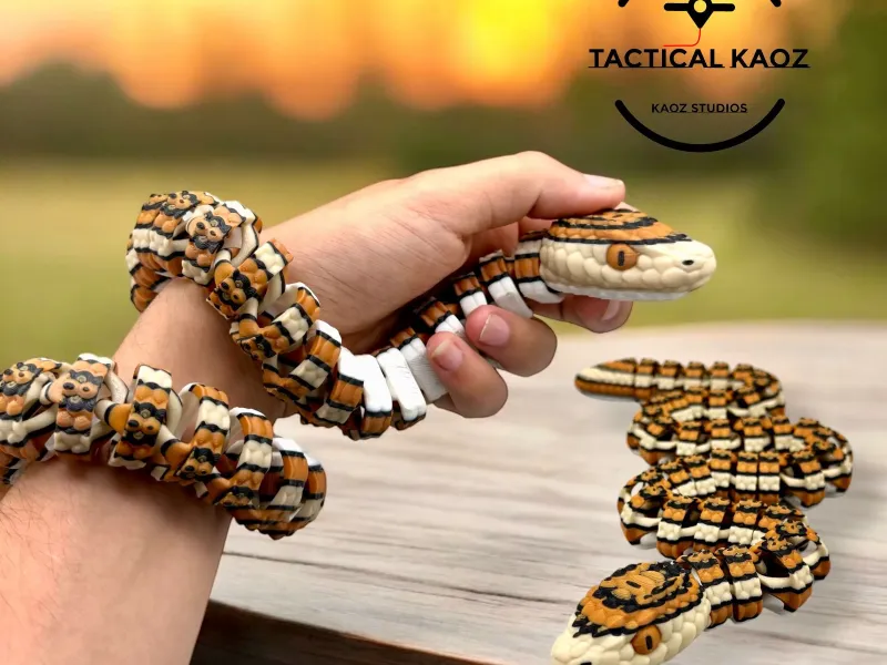 Flexy Pit Viper – Fully Articulating Snake