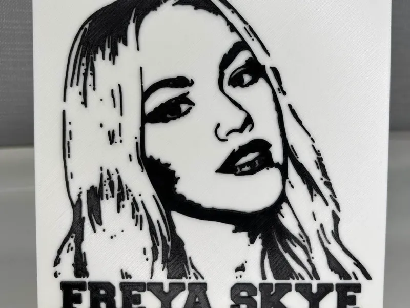 Freya Skye Svg portrait 150mm tile