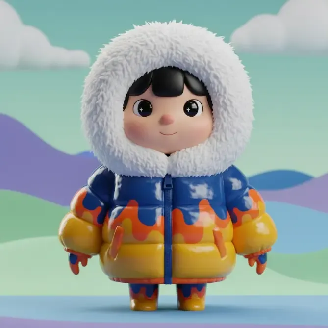 Puffy Jacket Kid