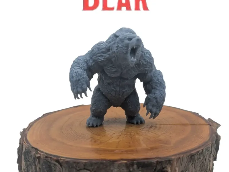 DnD TTRPG Bear Miniature
