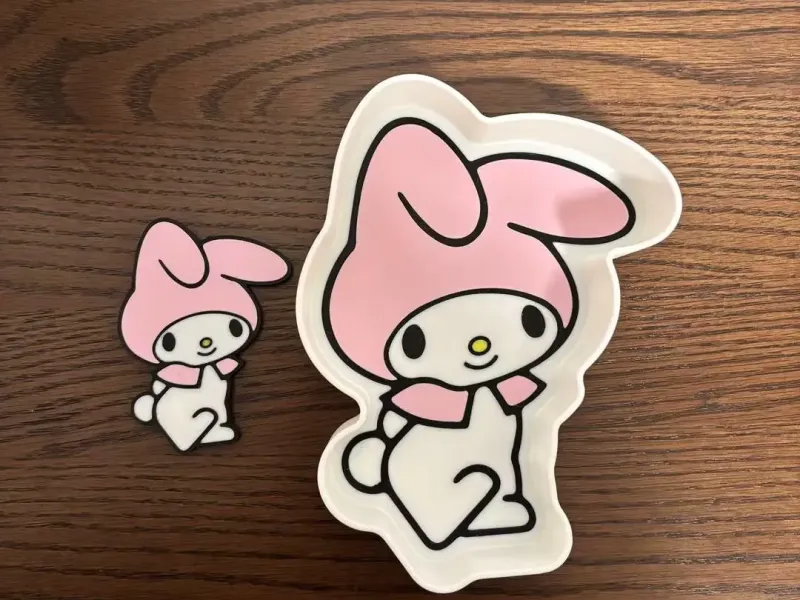 Sanrio - My Melody Caja de almacenamiento, bandeja de almacenamiento, joyero