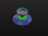 Tea light candle holder concept  (w/ mold)-3