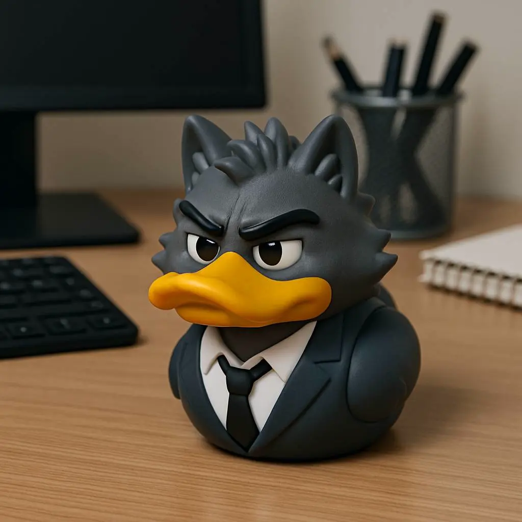 Rubber Duck - Mr Wolf - The Bad Guys - 3D print