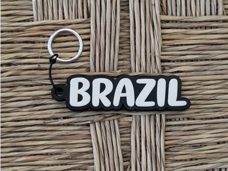 Brasil Keychain
