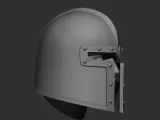Medieval Soldier Helmet #2– Wearable STL and 3MF File-4