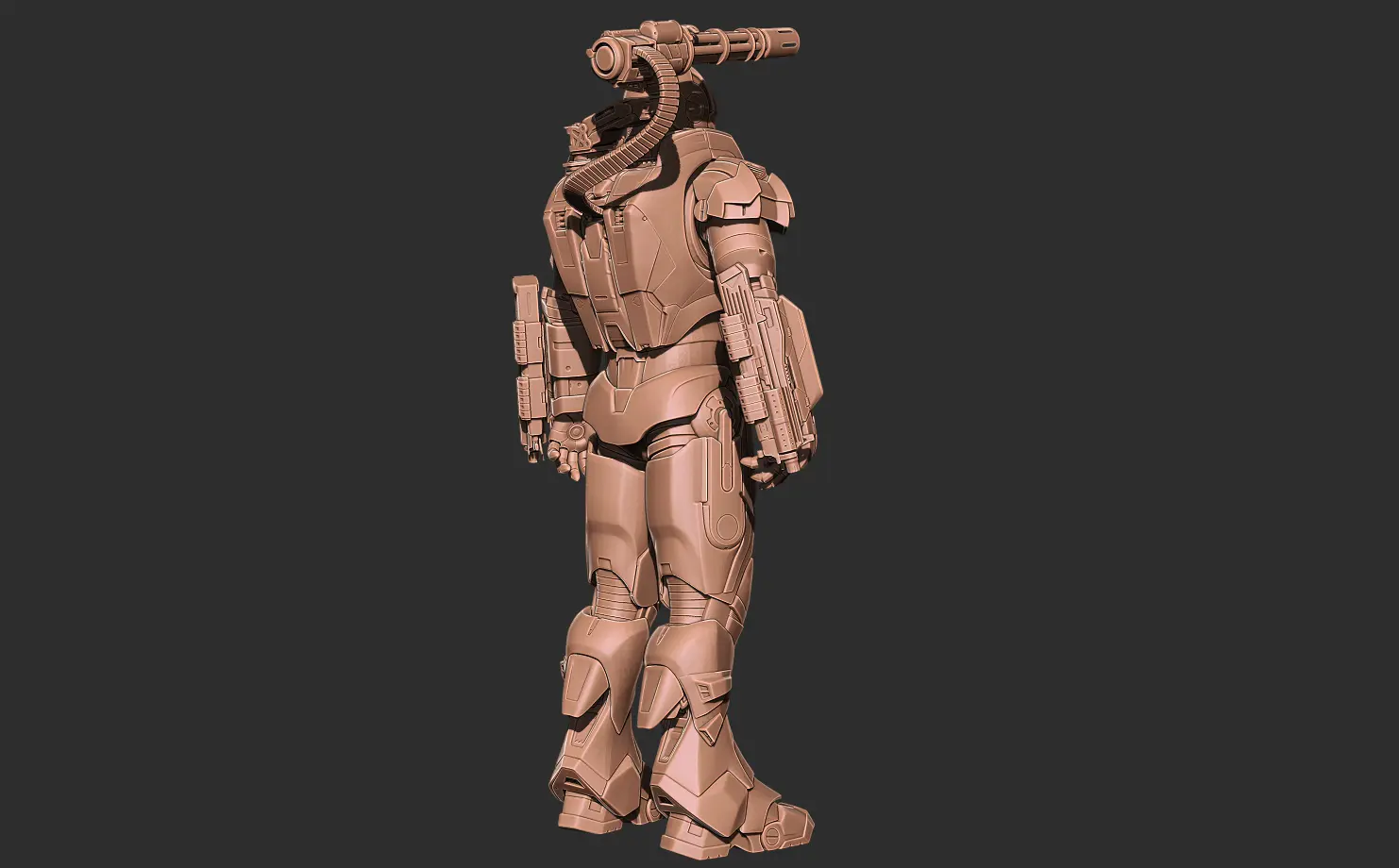 Iron man - Macchina da guerra Modello di stampa 3D dell'armatura