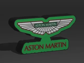 Aston Martin Candeeiro - Luminária