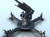 76mm M1931 AA cannon - WW2 terrain diaroma-0