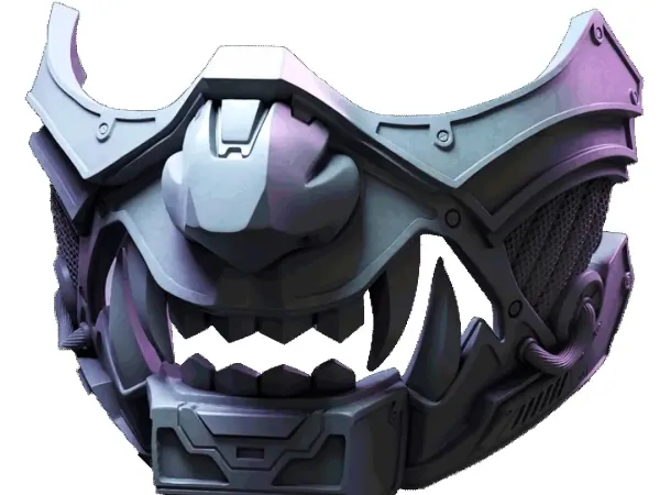 Neon mask