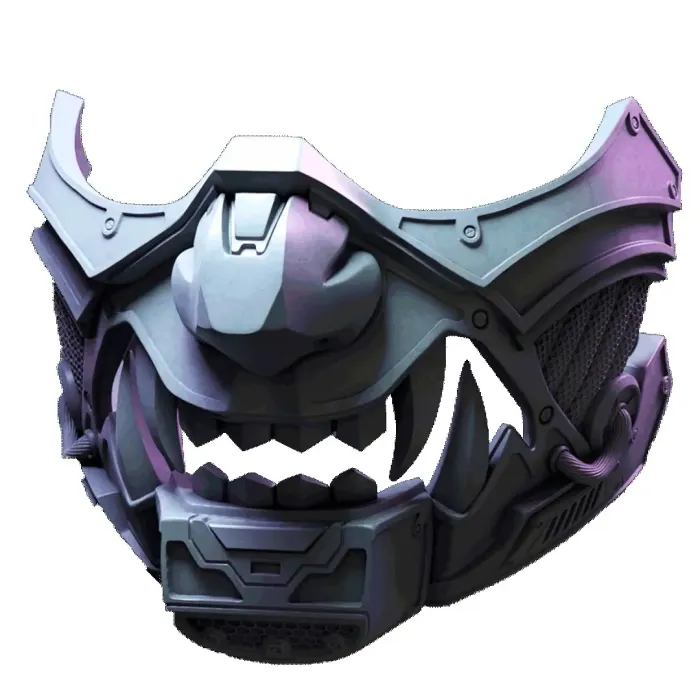 Neon Mask - Cosplay - PLA - 3D printed product - фото 4