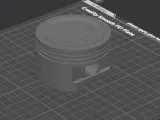 Honda D16 piston-0