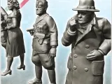 Characters of the escape of Benito Mussolini (Gran Sasso rai-4