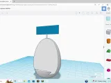 happy easter easter egg phone stand-0
