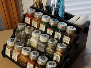 Model Paint Stand