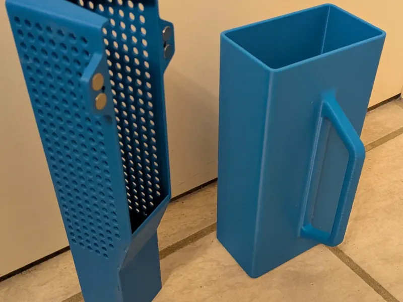 wall for purge drain