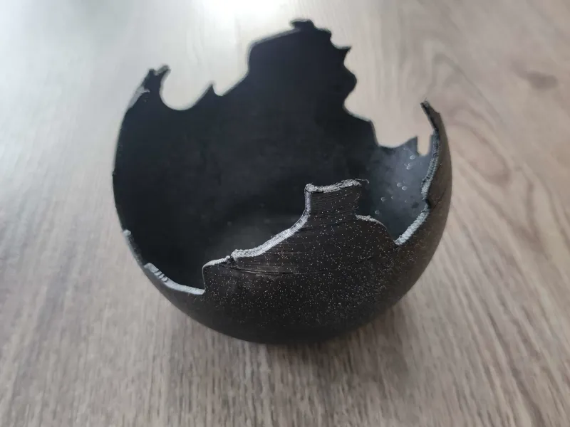 vase drop art decoration
