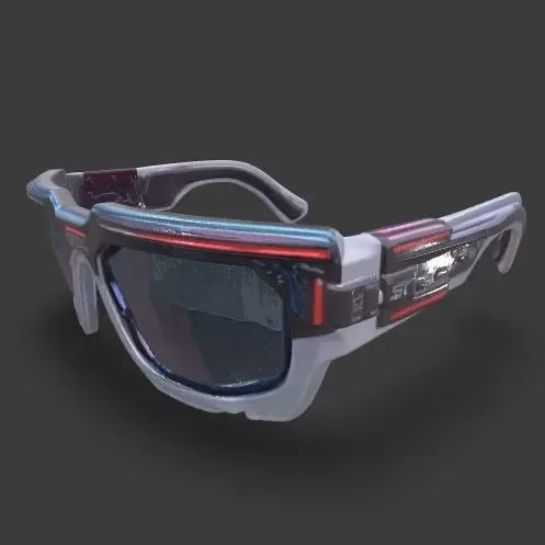 Futuristic Cyberpunk Glasses