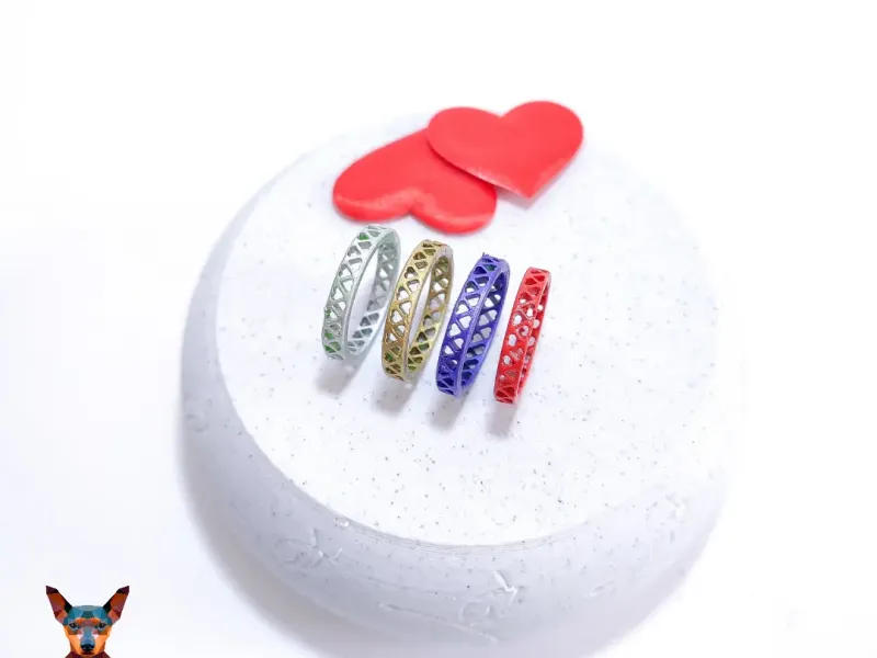 THOUSAND HEARTS RING