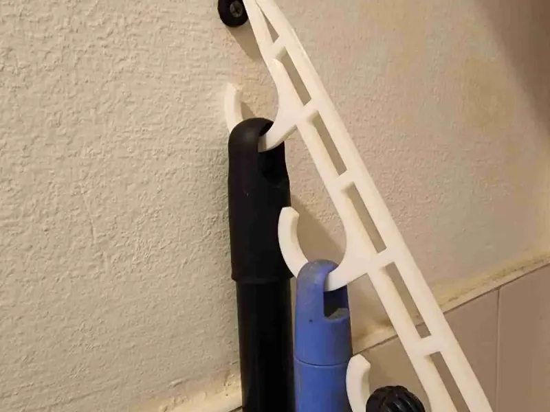 Basics Broom Holder Wall Mount / Soporte para escobas