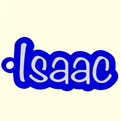 Isaac keychain - llavero