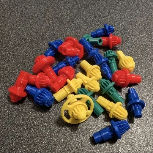 38 various Beyblade Bits