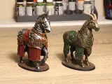 Horses with fantasy armor-1