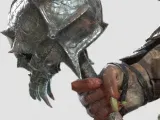 Doom Diablo Gladiator Barbarian Flail Shield Weapon Prop-2