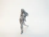 Croc Tail Lady Figurine Female Character 3D Printable-3