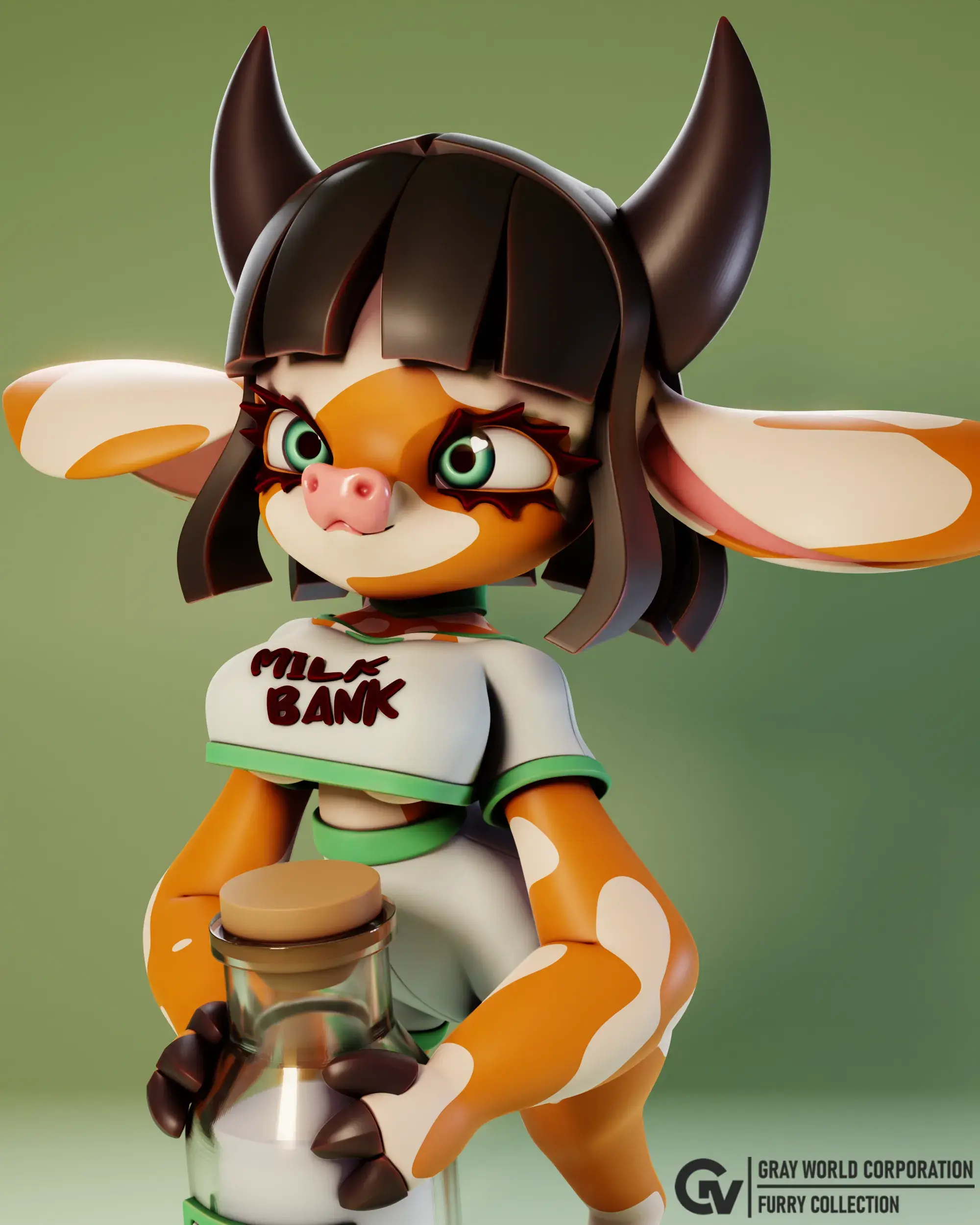 Furry Cow 1 | Furry