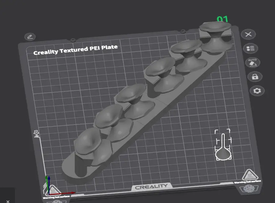 Ender 3 v3 KE Gantry Mounted Filament Guide (6 Spool)
