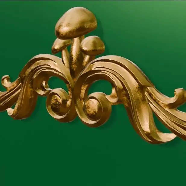 🍄 Applicazione piatta centrale estrosa – Cassetto e mensola a tema fungo