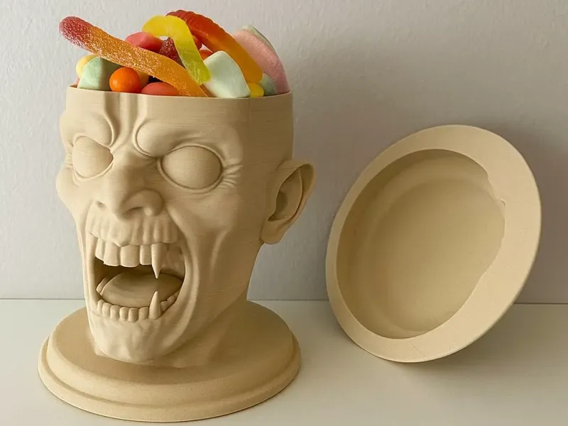Pot à bonbons vampire