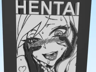 Ahegao Art 3d 