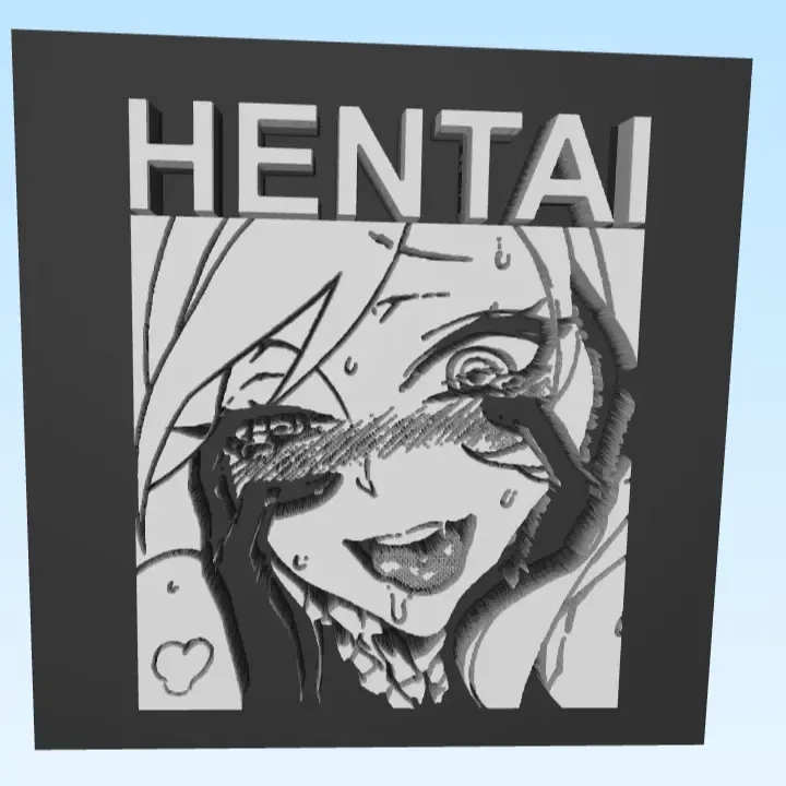 Ahegao Art 3d 