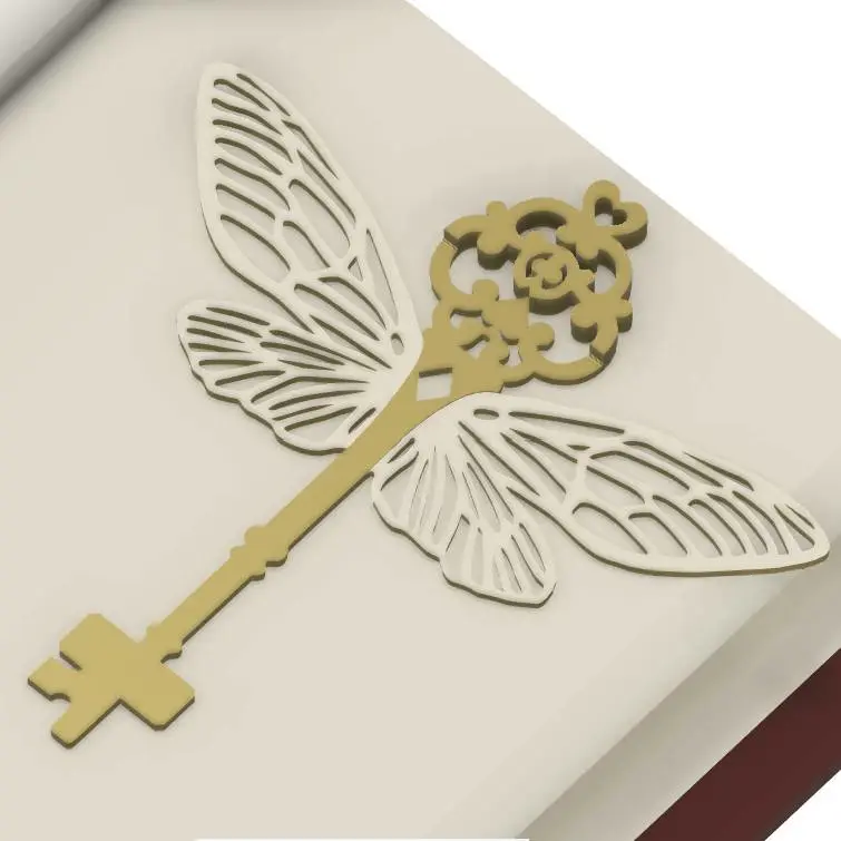 Butterfly Key Bookmark - House of Cards