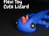 Flexi Toy Cute Lizard-0