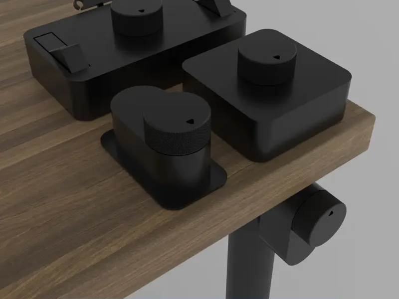 Audio Source Switch and Volume Control Boxes