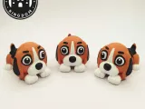 Flexi Tiny Beagle, Keycahin version and 3mf files included-3