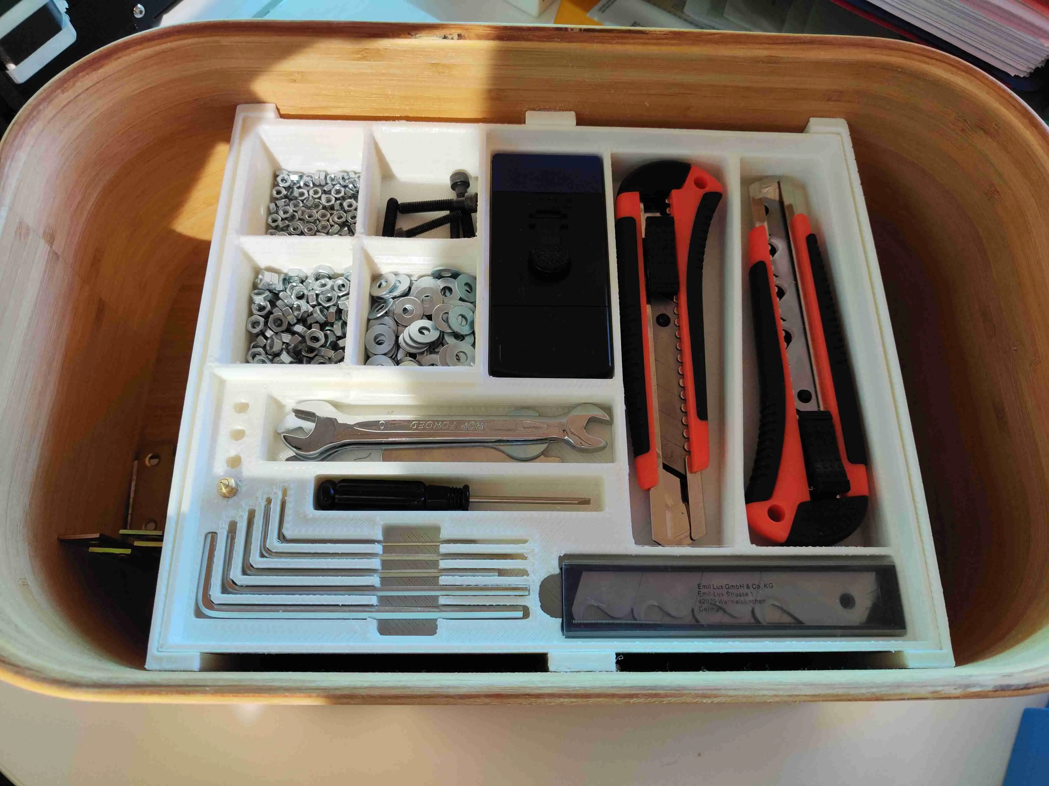 IKEA UPPSKATTNING Sorting Box for 3D Printing Tools