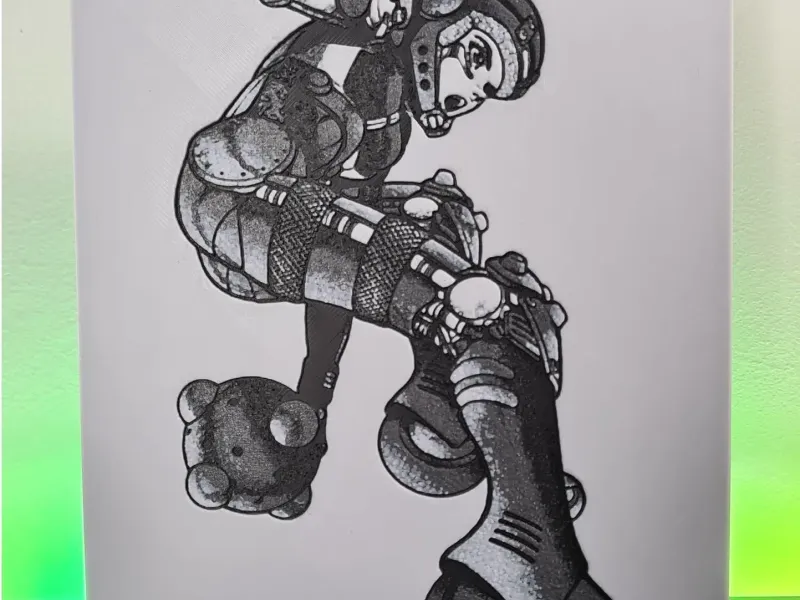 Gunm : Gally Roller - Hueforge 150x200