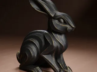 Rabbit figurine