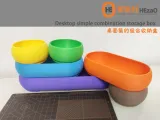 桌面简约组合收纳盒Desktop simple combination storage box-4