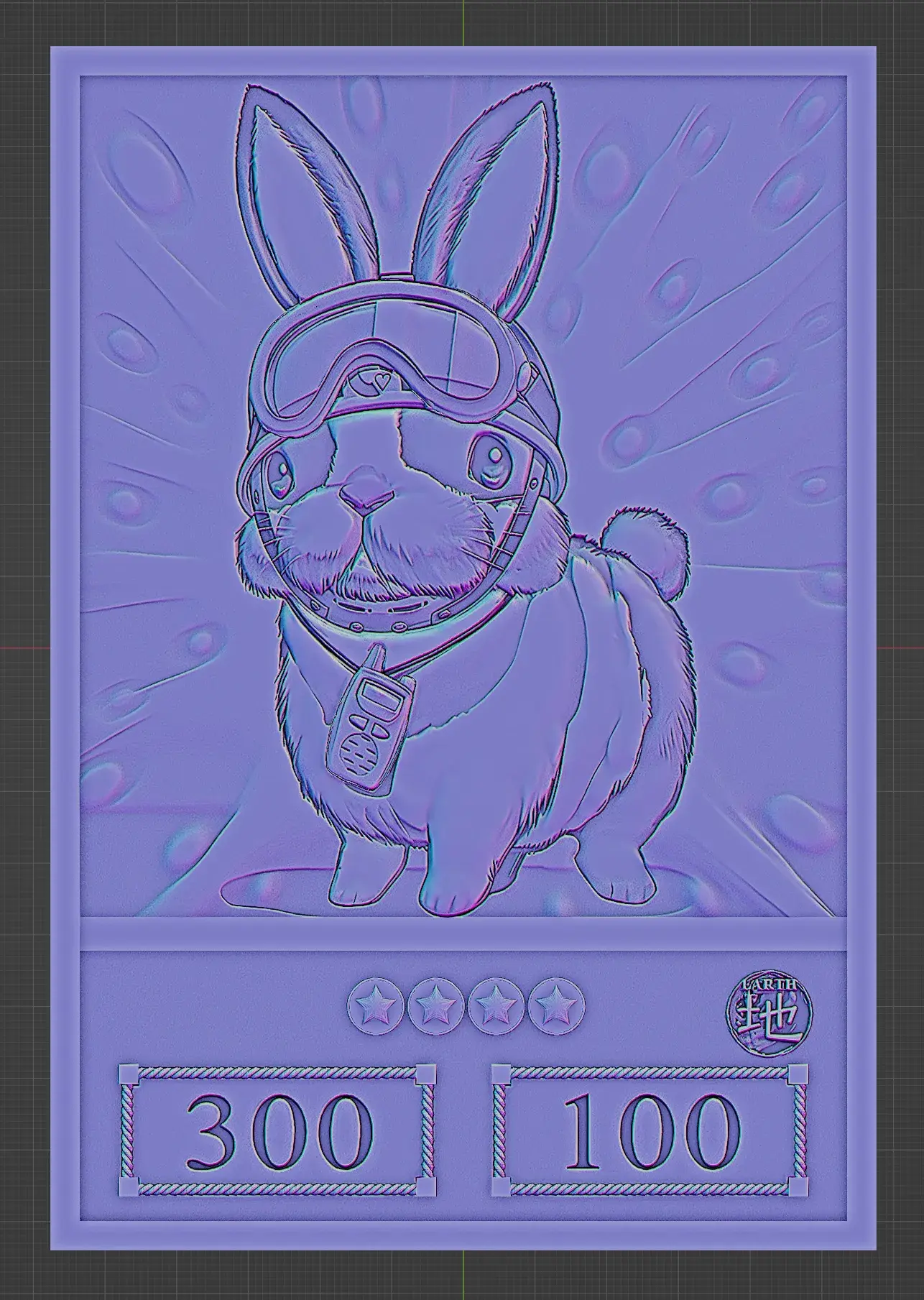 3D Printer Files | 3MF File | Rescue Rabbit - yu-gi-oh! | Creality Cloud