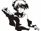 Toph Beifong stencil-0