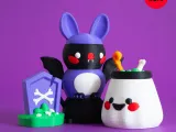 Halloween Stackable Rumi Blocks Set - Vol. 2-4