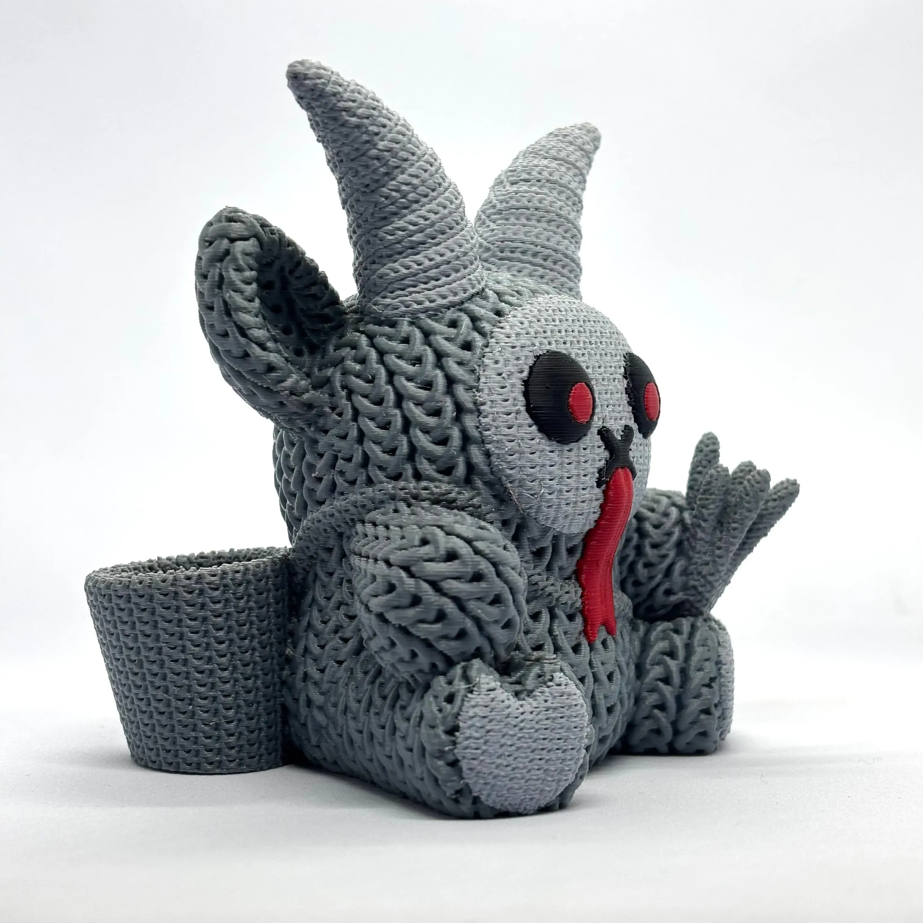 Knitted Krampus