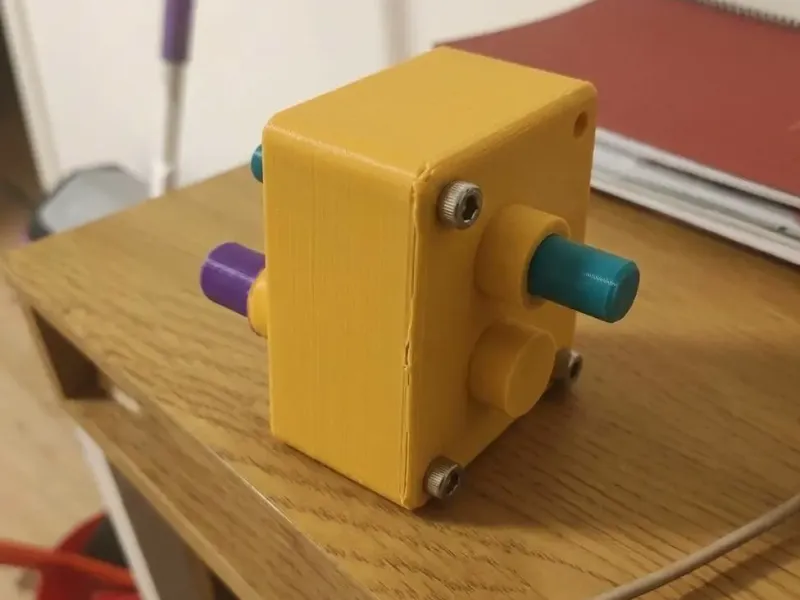 Single stage gear reducer