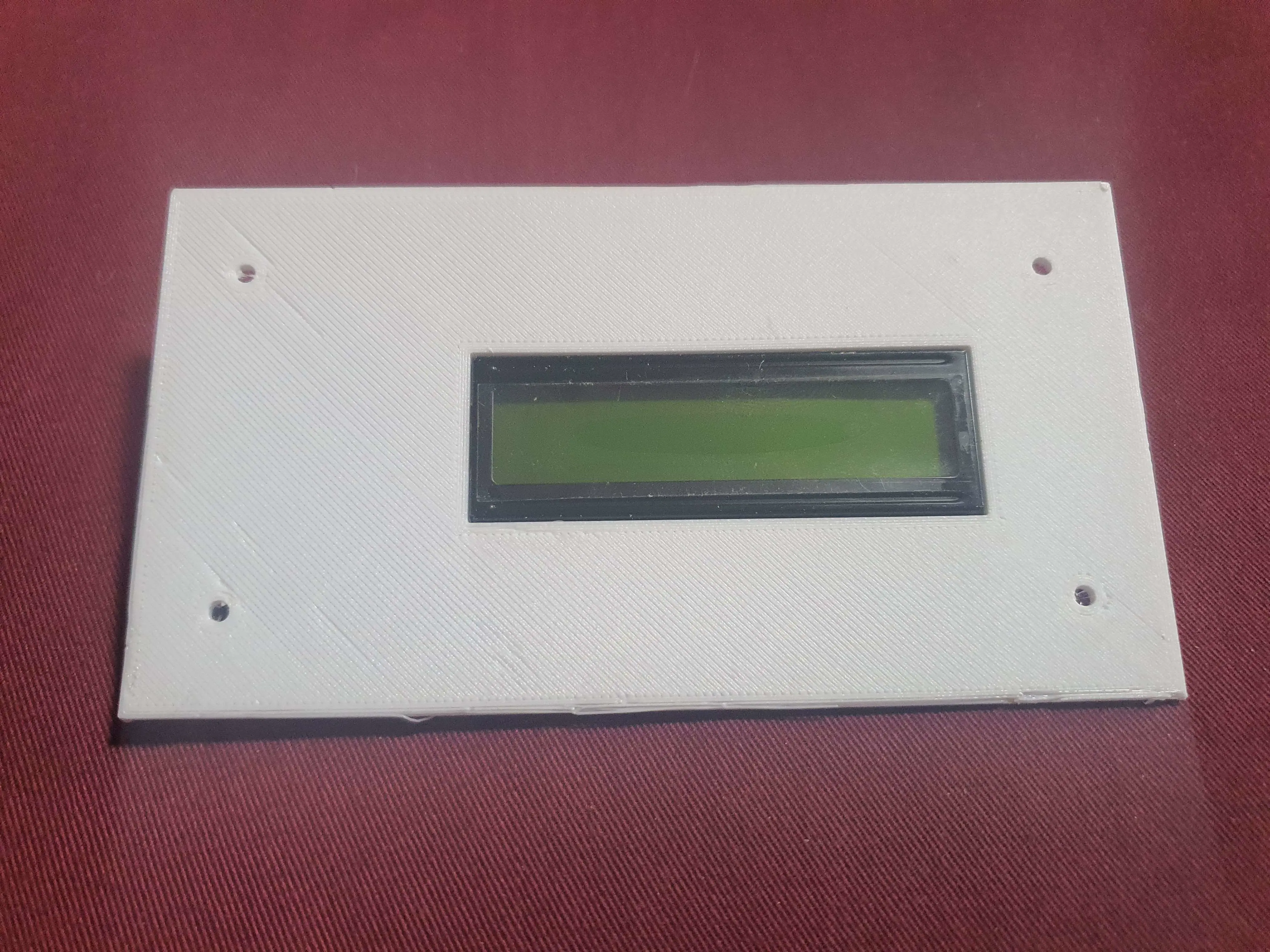 LCD 16x2 Mountable Case