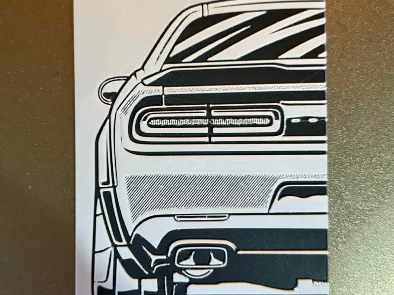 Dodge Challenger art