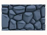 Low Poly Stone Wall for 3D Printing-5